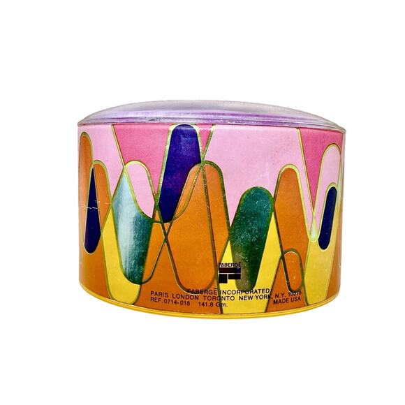 Vintage Faberge Music Women's Dusting Powder New NOS In Box 5 oz - Picture 4 of 7